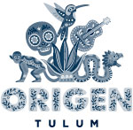 logo Origen Tulum Azul